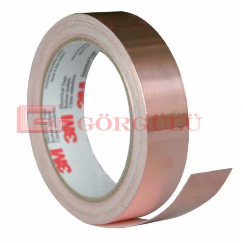 3M 3M™ Copper Foil EMI Shielding Tape 1181, 584.2mm x16.5mt