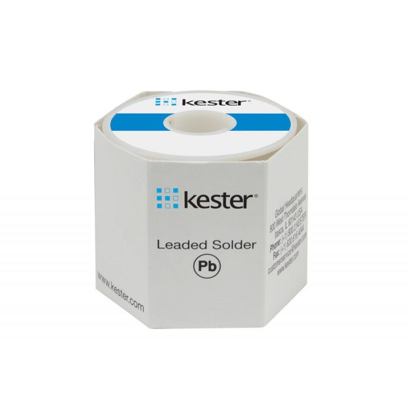 Kester KESTER 331 KURŞUN LEHİM TELİ - 1 LB - TEL ÇAPINDA 0,02 - SN / PB BİLEŞİK -% 37 KURŞUN İÇERİĞİ - 24-6337-6401