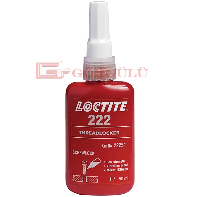 Loctite loctite 222 civata sabitleyici 50ML
