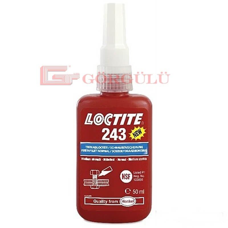 Loctite loctite 243 civata sabitleyici 50ml