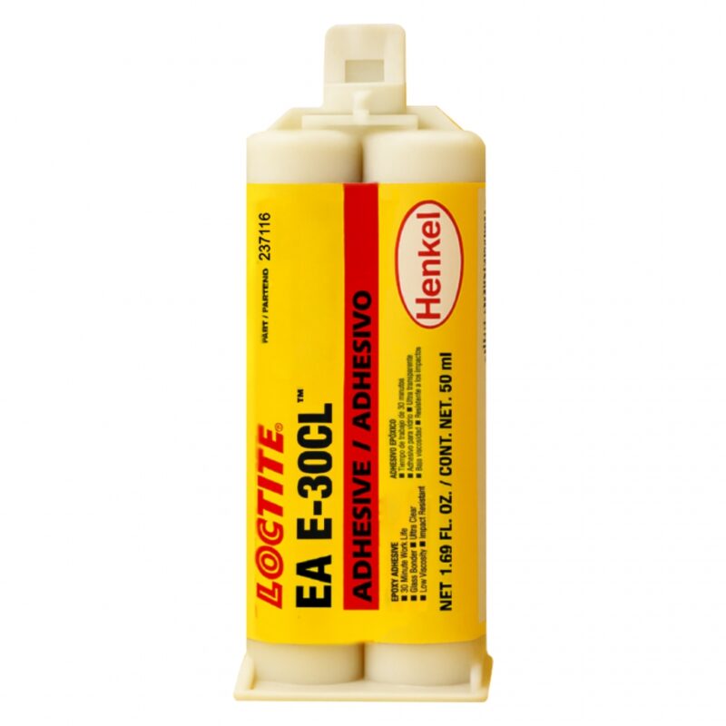 Loctite Loctite EA E-30CL Ultra Şeffaf Yüksek Mukavemetli Epoksi Yapıştırıcı