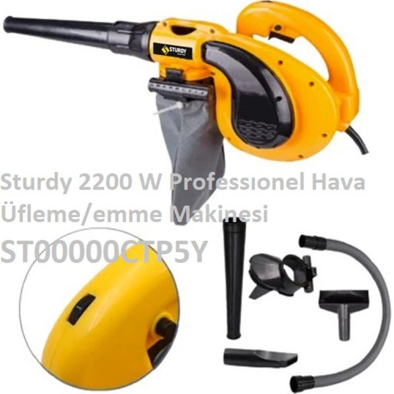 Sturdy 2200 W Professıonel Hava Üfleme/emme Makinesi