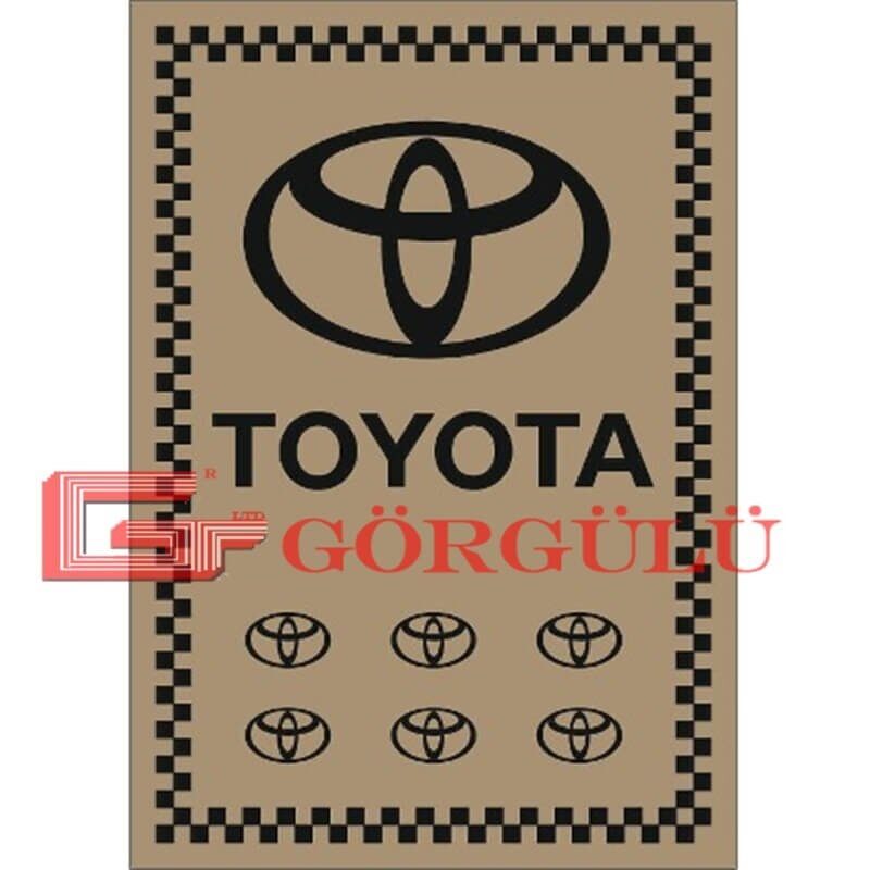 Toyota Baskılı Kraft Paspas